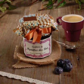 Wild blueberry jam from Alsace