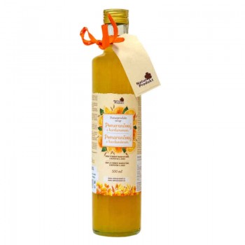 Orangensirup mit Kardamom Naturprodukt