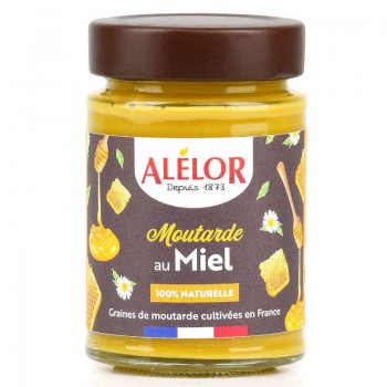 Alsatian natural mustard with honey