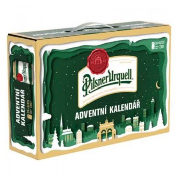 Kalendarz adwentowy z piwem Pilsner Urquell