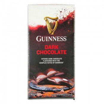 Dark chocolate with Guinness Irish beer