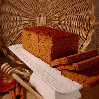 Honiglebkuchen aus dem Elsass von Fortwenger in Scheiben geschnitten