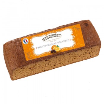 Gingerbread with orange and chocolate chips from Alsace Fortwenger