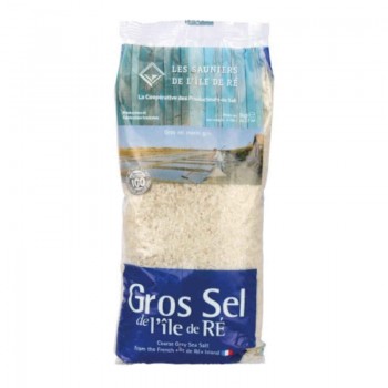 Coarse grey sea salt from Ile de Ré