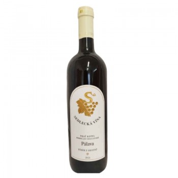 Weißwein Palava 2023 - Auswahl von Trauben aus ZD Sedlec