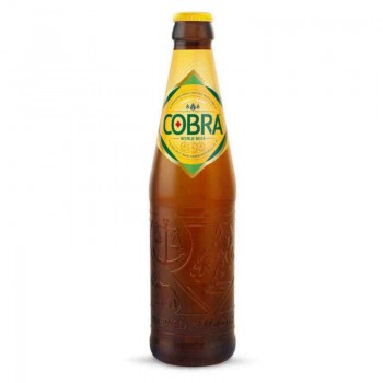 Bier Cobra World Beer aus Indien 4,5%.