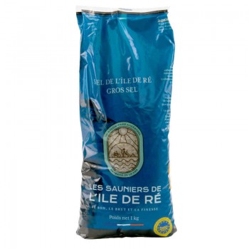 Grobes graues Meersalz von der Ile de Ré