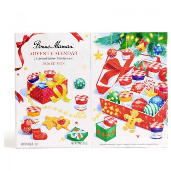 Advent calendar with jams Bonne Maman